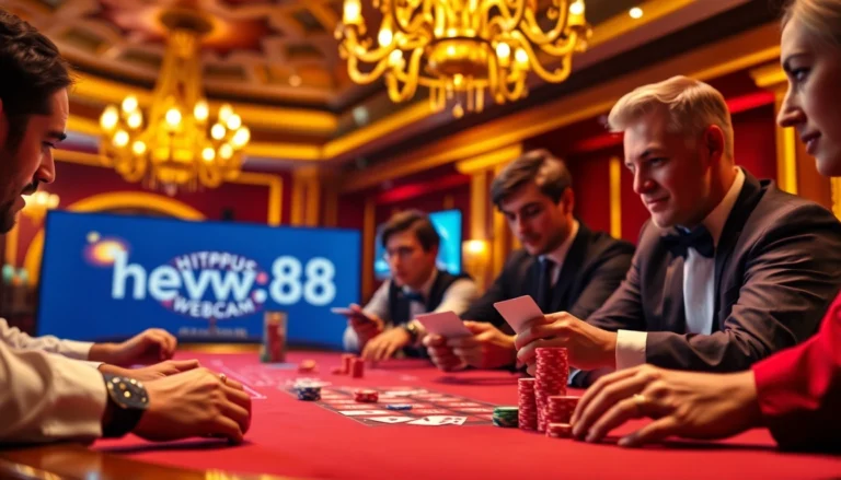Experience high-stakes poker action at https://new88.webcam/ featuring intense players and stacked chips.